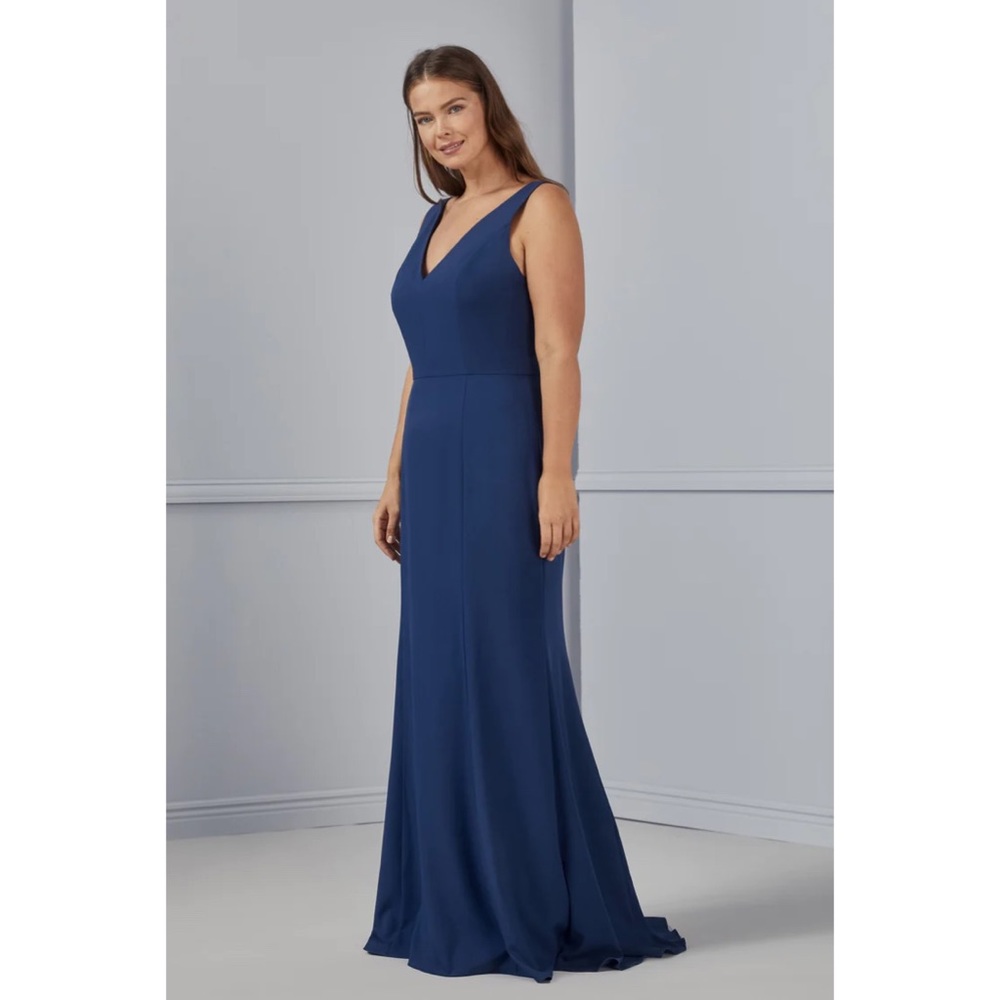 Bridesmaid Amsale Sydney dress in Navy